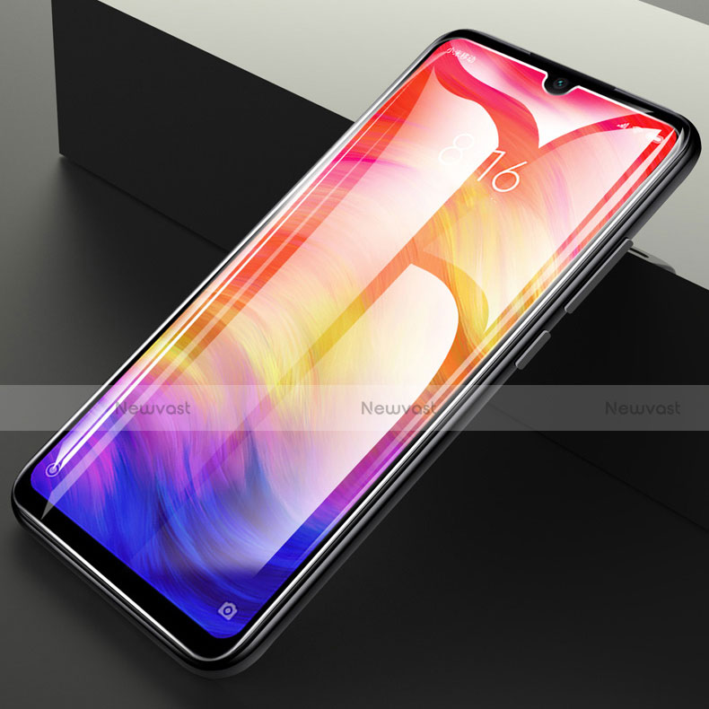 Ultra Clear Full Screen Protector Tempered Glass F02 for Xiaomi Redmi Note 7 Pro Black