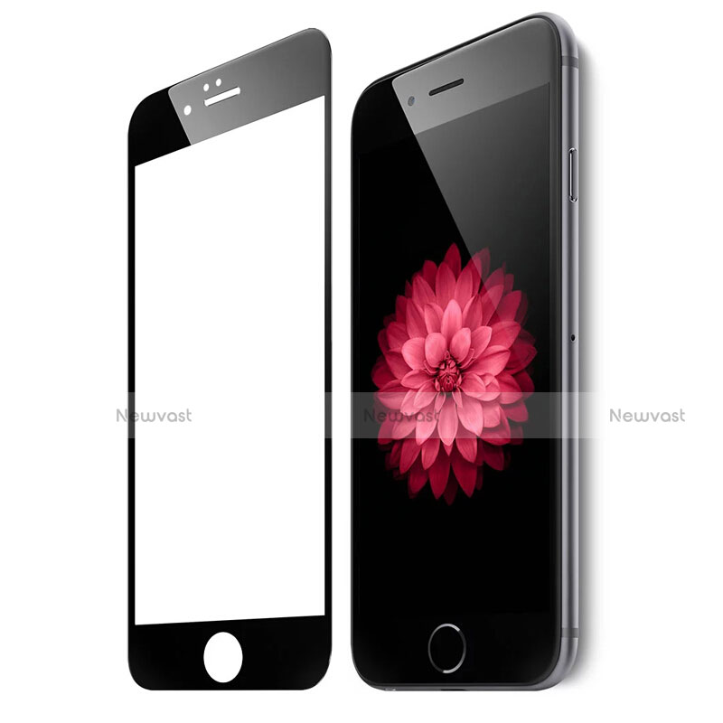 Ultra Clear Full Screen Protector Tempered Glass F03 for Apple iPhone 6 Plus Black