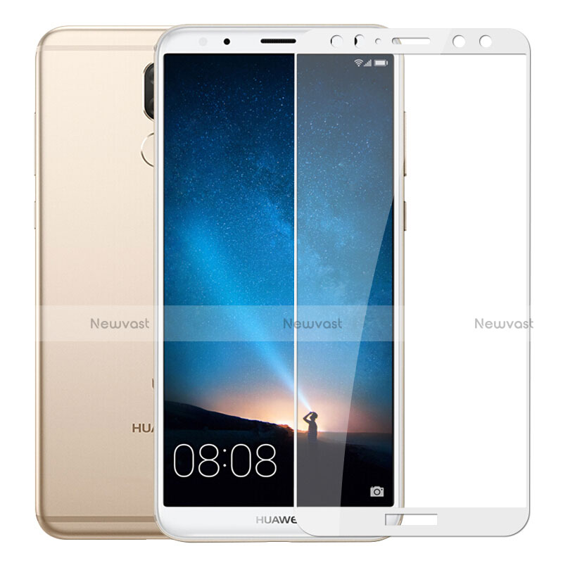 Ultra Clear Full Screen Protector Tempered Glass F03 for Huawei G10 White