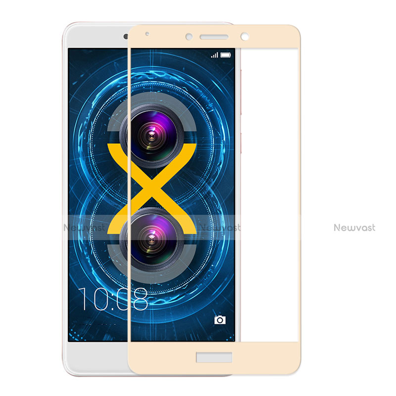 Ultra Clear Full Screen Protector Tempered Glass F03 for Huawei Honor 6X Pro Gold