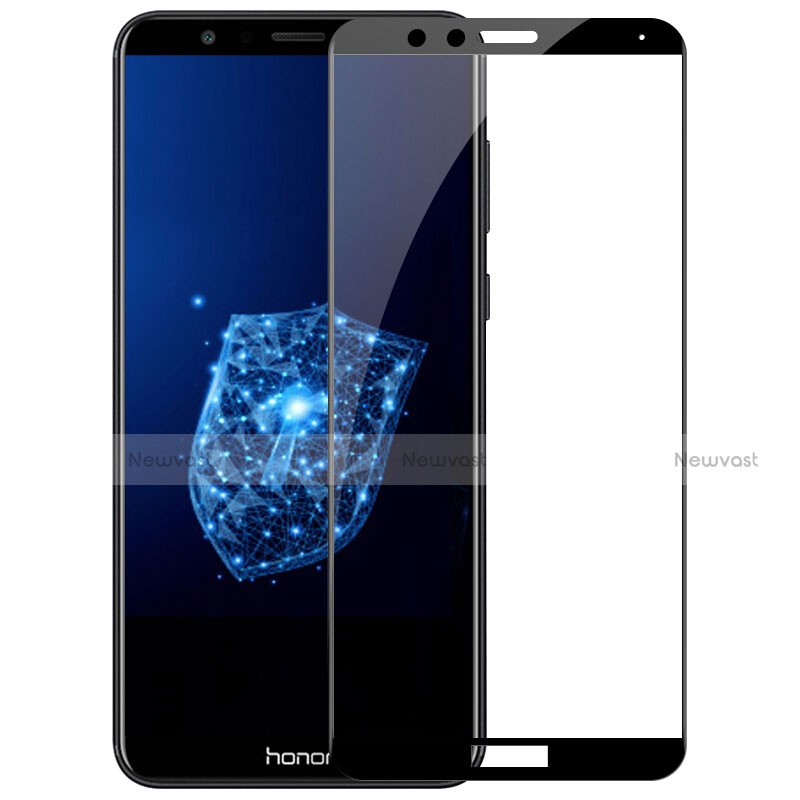 Ultra Clear Full Screen Protector Tempered Glass F03 for Huawei Honor 7X Black