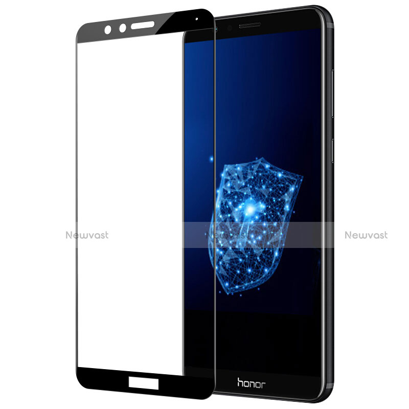 Ultra Clear Full Screen Protector Tempered Glass F03 for Huawei Honor 7X Black