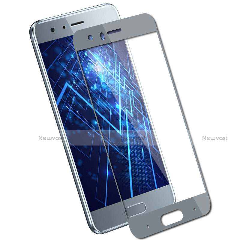 Ultra Clear Full Screen Protector Tempered Glass F03 for Huawei Honor 9 Premium Gray