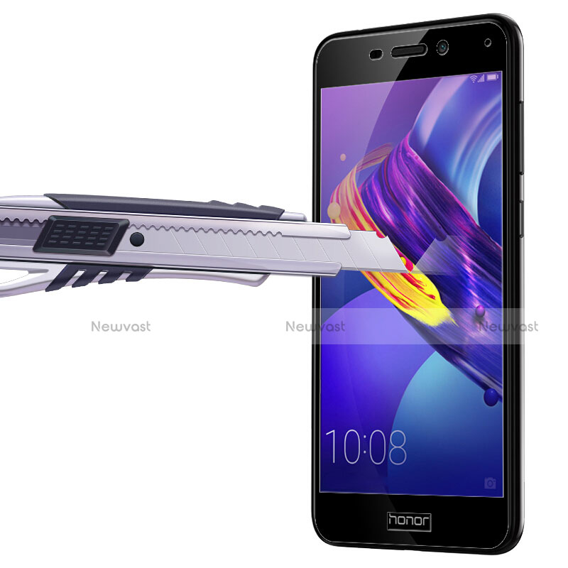 Ultra Clear Full Screen Protector Tempered Glass F03 for Huawei Honor V9 Play Black