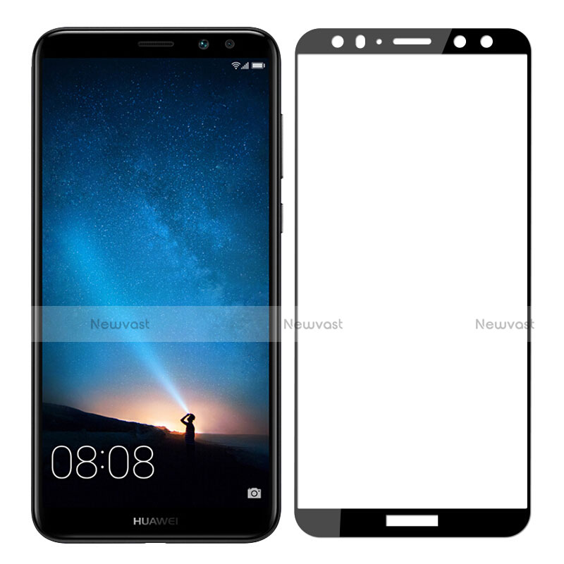 Ultra Clear Full Screen Protector Tempered Glass F03 for Huawei Maimang 6 Black