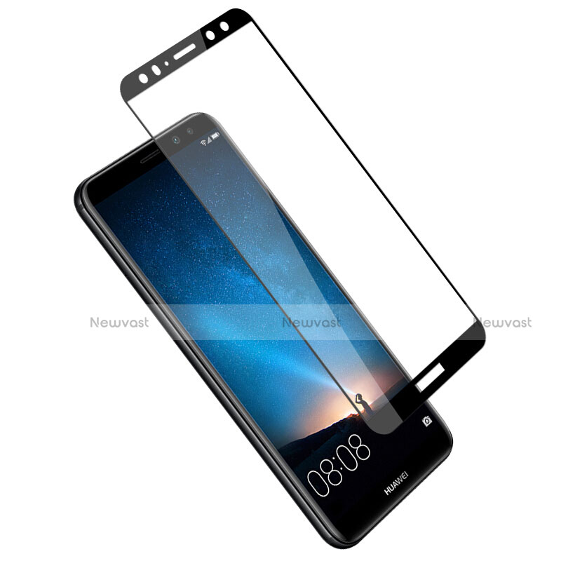 Ultra Clear Full Screen Protector Tempered Glass F03 for Huawei Maimang 6 Black