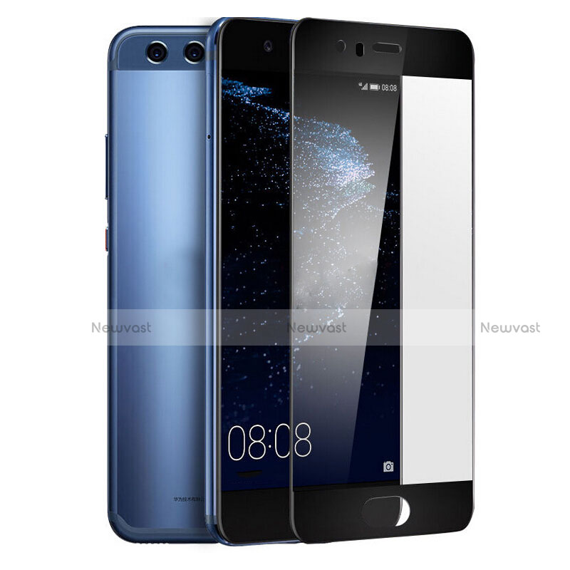 Ultra Clear Full Screen Protector Tempered Glass F03 for Huawei P10 Black