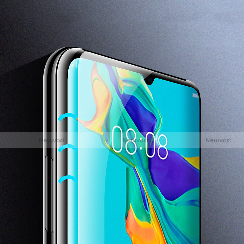 Ultra Clear Full Screen Protector Tempered Glass F03 for Huawei P30 Pro New Edition Black