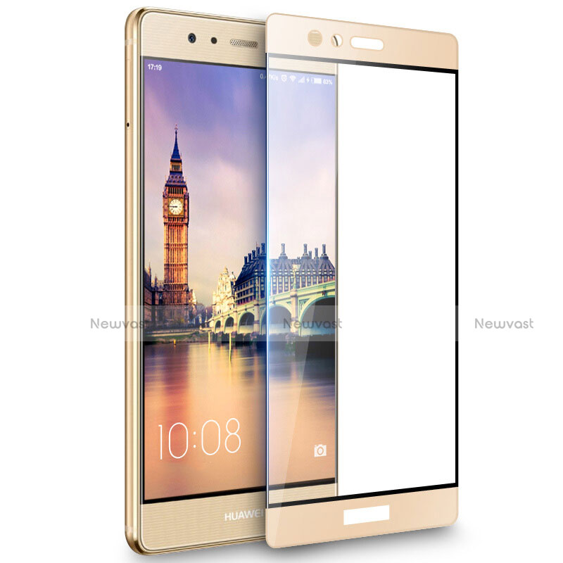 Ultra Clear Full Screen Protector Tempered Glass F03 for Huawei P9 Gold