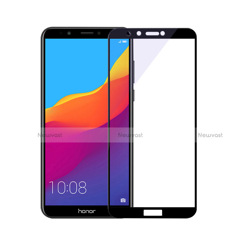 Ultra Clear Full Screen Protector Tempered Glass F03 for Huawei Y7 (2018) Black