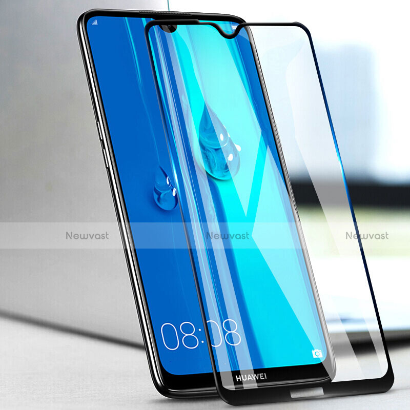 Ultra Clear Full Screen Protector Tempered Glass F03 for Huawei Y7 (2019) Black