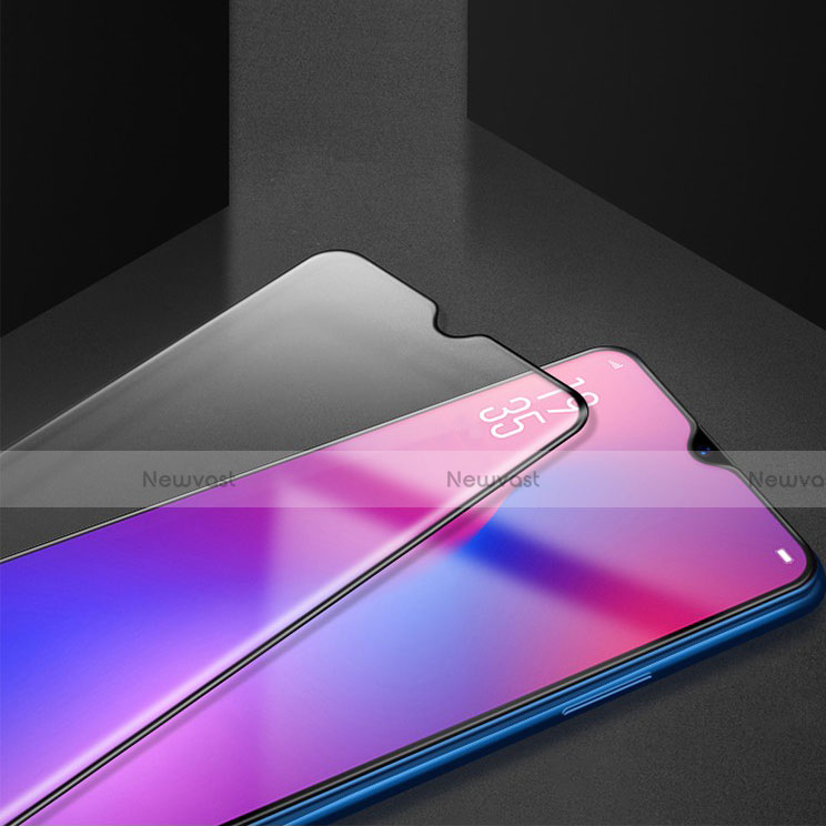 Ultra Clear Full Screen Protector Tempered Glass F03 for Oppo A9 Black