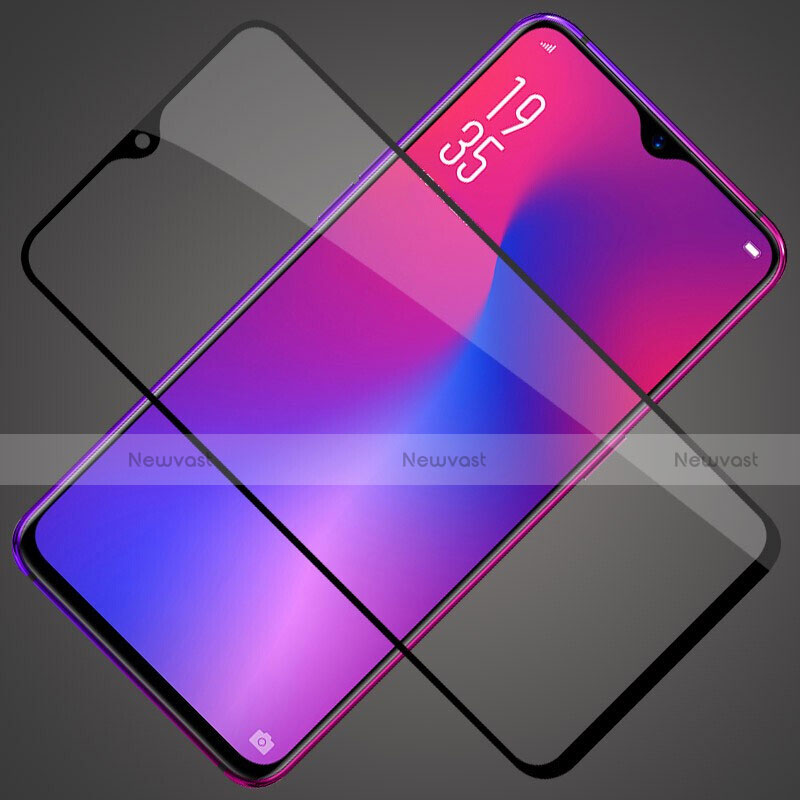 Ultra Clear Full Screen Protector Tempered Glass F03 for Oppo A9X Black