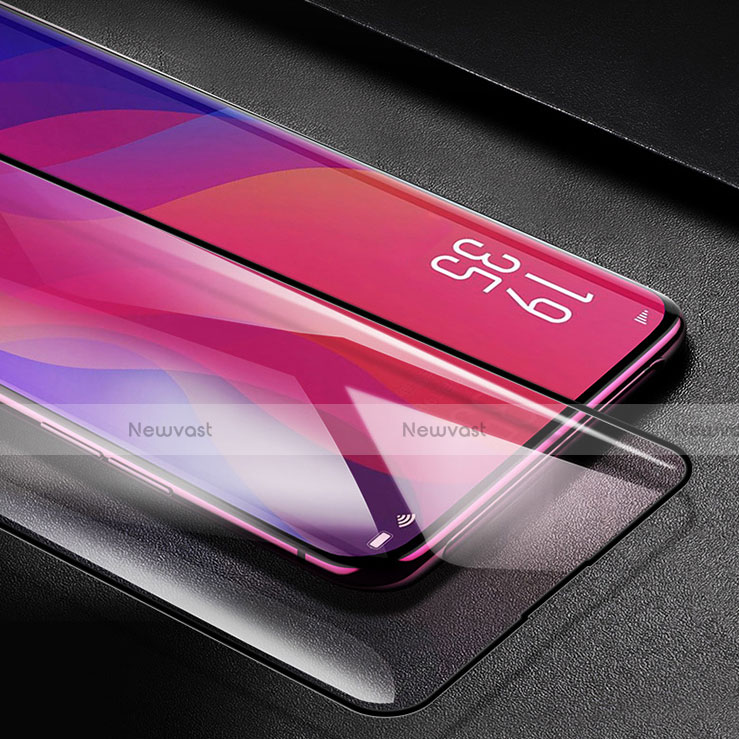 Ultra Clear Full Screen Protector Tempered Glass F03 for Oppo Find X Black