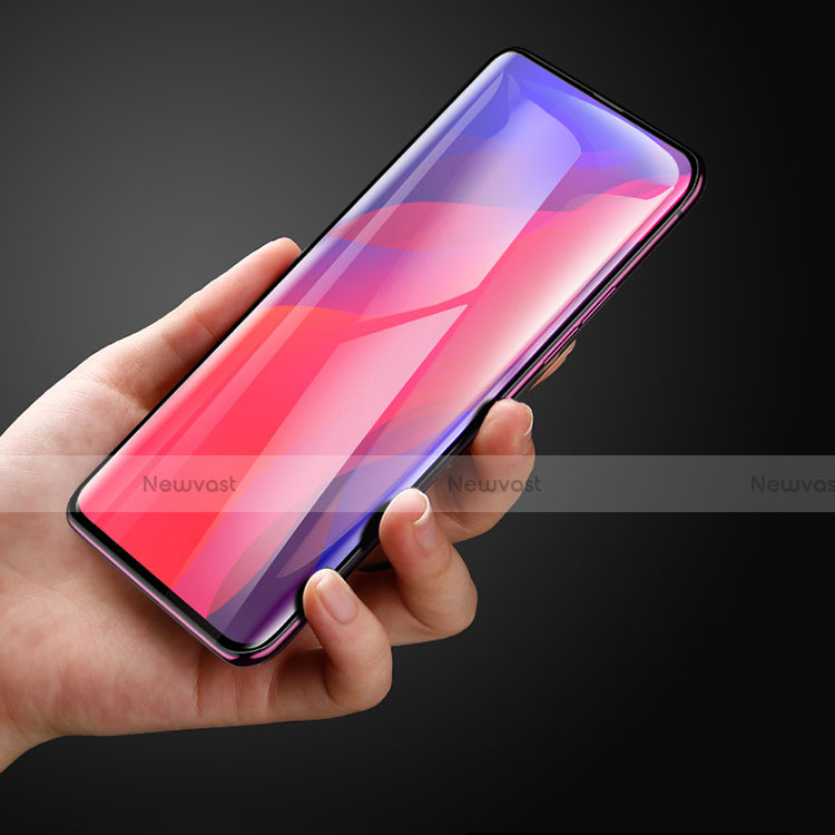 Ultra Clear Full Screen Protector Tempered Glass F03 for Oppo Find X Black