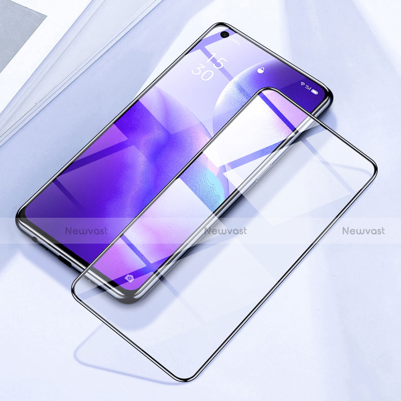 Ultra Clear Full Screen Protector Tempered Glass F03 for Oppo Find X3 Lite 5G Black