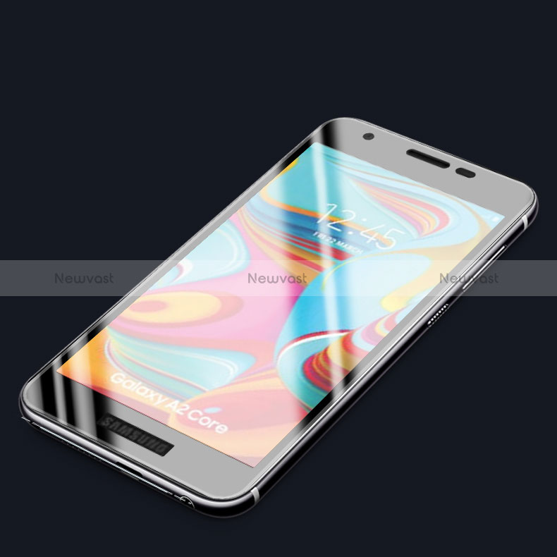 Ultra Clear Full Screen Protector Tempered Glass F03 for Samsung Galaxy A2 Core A260F A260G Black