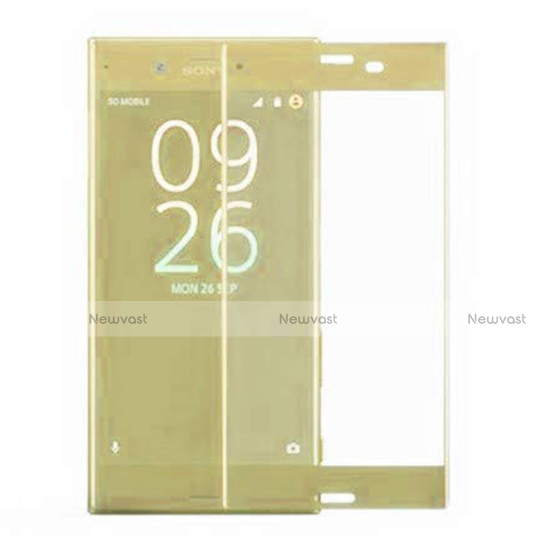 Ultra Clear Full Screen Protector Tempered Glass F03 for Sony Xperia XZ4 Gold