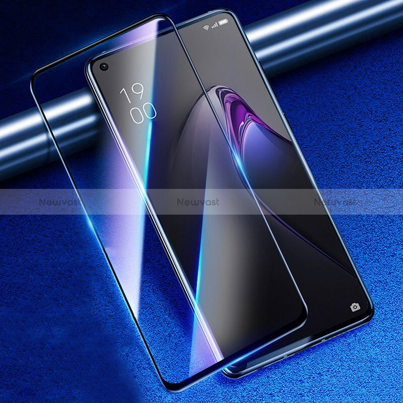 Ultra Clear Full Screen Protector Tempered Glass F03 for Vivo Y70S 5G Black