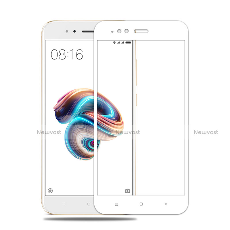 Ultra Clear Full Screen Protector Tempered Glass F03 for Xiaomi Mi A1 White