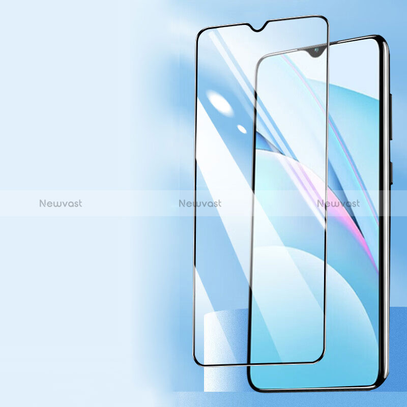 Ultra Clear Full Screen Protector Tempered Glass F03 for Xiaomi Redmi 9C NFC Black