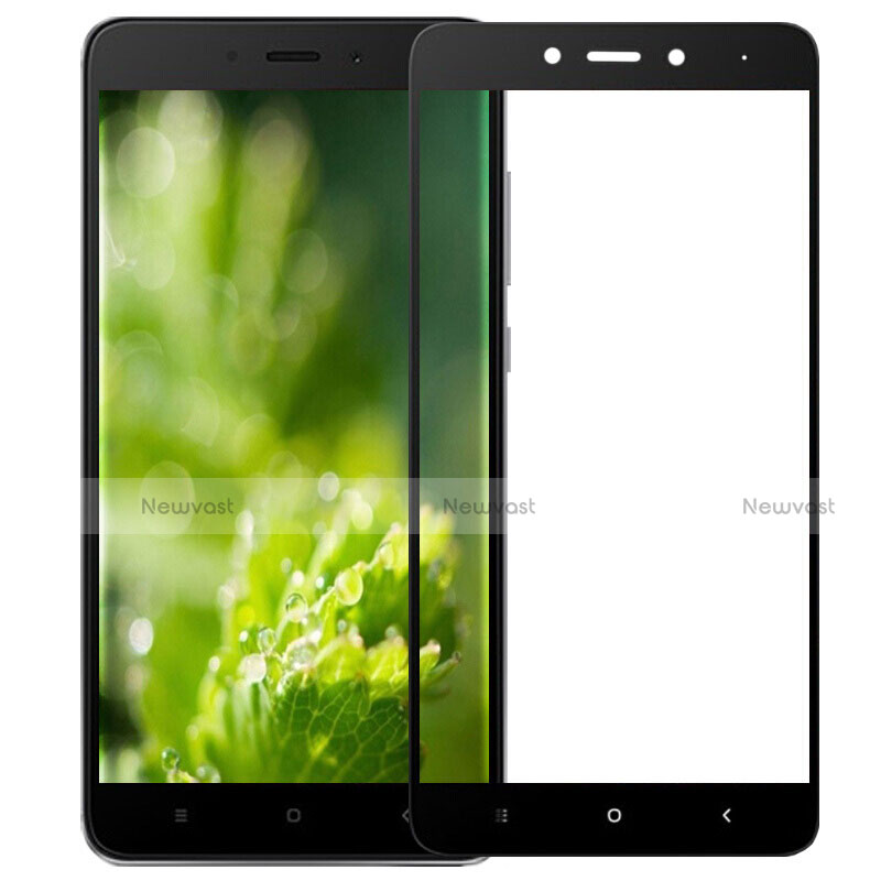 Ultra Clear Full Screen Protector Tempered Glass F03 for Xiaomi Redmi Note 4 Black