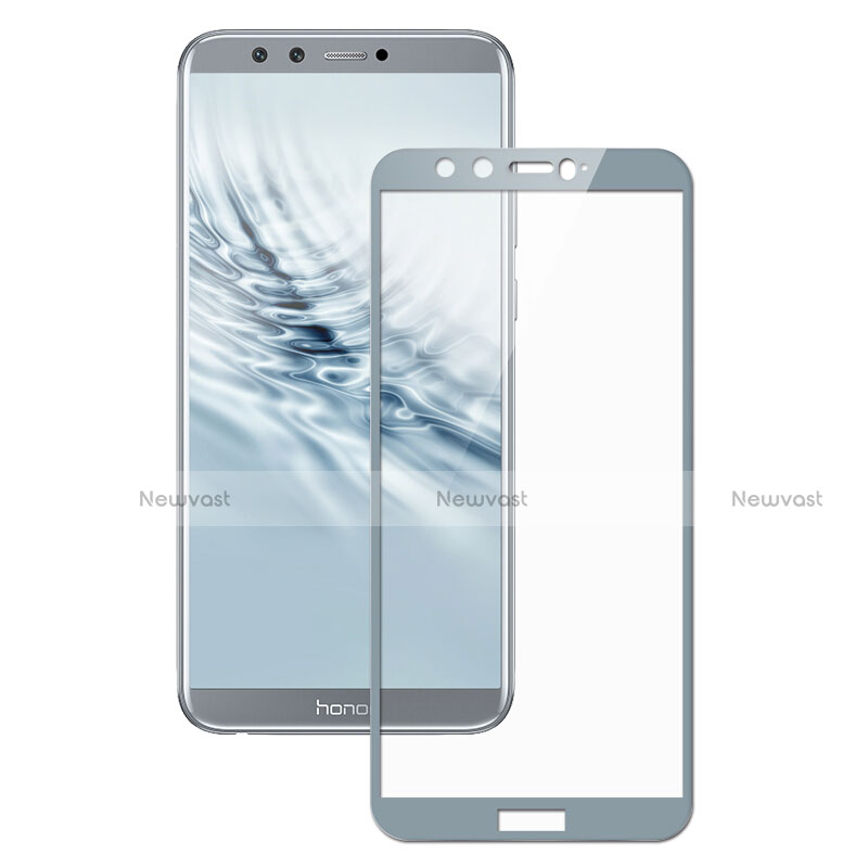 Ultra Clear Full Screen Protector Tempered Glass F04 for Huawei Honor 9 Lite Gray