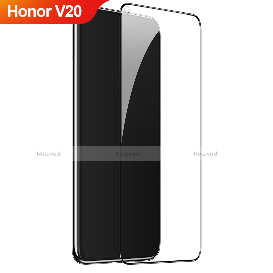 Ultra Clear Full Screen Protector Tempered Glass F04 for Huawei Honor V20 Black