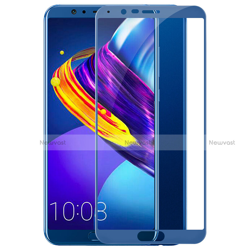 Ultra Clear Full Screen Protector Tempered Glass F04 for Huawei Honor View 10 Blue