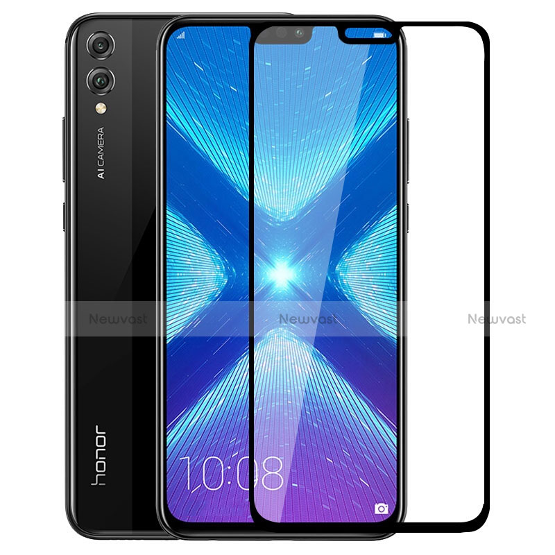 Ultra Clear Full Screen Protector Tempered Glass F04 for Huawei Honor View 10 Lite Black