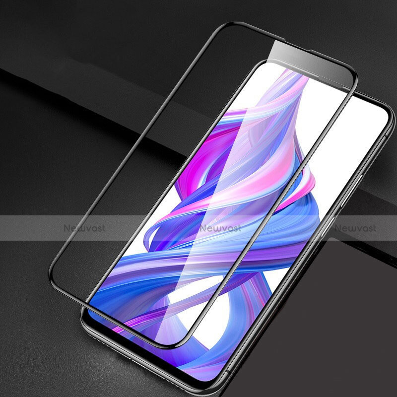 Ultra Clear Full Screen Protector Tempered Glass F04 for Huawei P Smart Pro (2019) Black