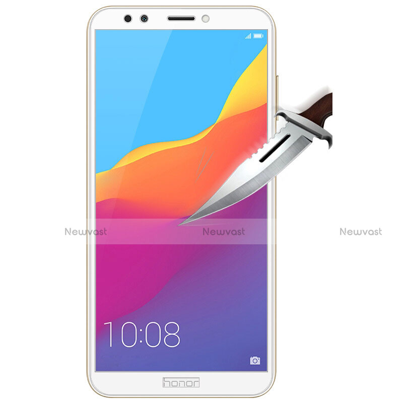 Ultra Clear Full Screen Protector Tempered Glass F04 for Huawei Y7 (2018) White