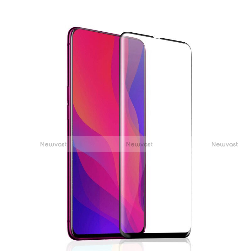 Ultra Clear Full Screen Protector Tempered Glass F04 for Oppo Find X Black