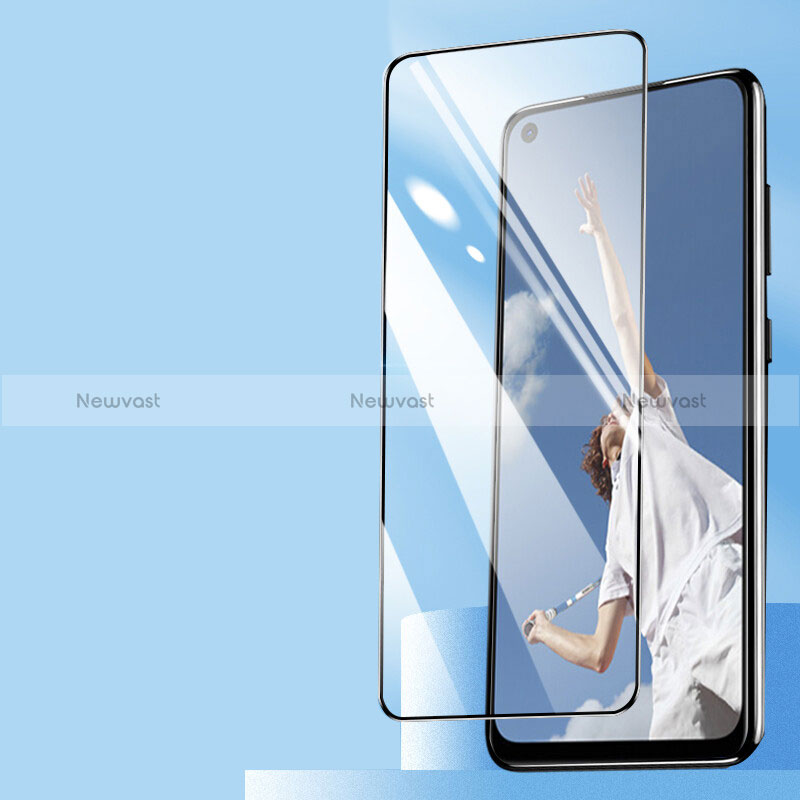 Ultra Clear Full Screen Protector Tempered Glass F04 for Oppo Reno5 F Black