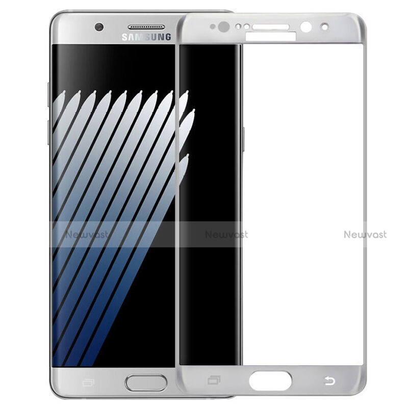 Ultra Clear Full Screen Protector Tempered Glass F04 for Samsung Galaxy Note 7 White