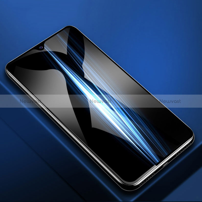 Ultra Clear Full Screen Protector Tempered Glass F04 for Vivo iQOO U3 5G Black