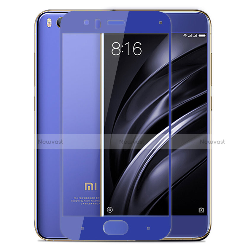 Ultra Clear Full Screen Protector Tempered Glass F04 for Xiaomi Mi 6 Blue