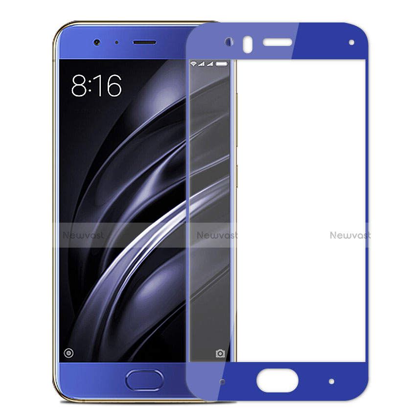 Ultra Clear Full Screen Protector Tempered Glass F04 for Xiaomi Mi 6 Blue