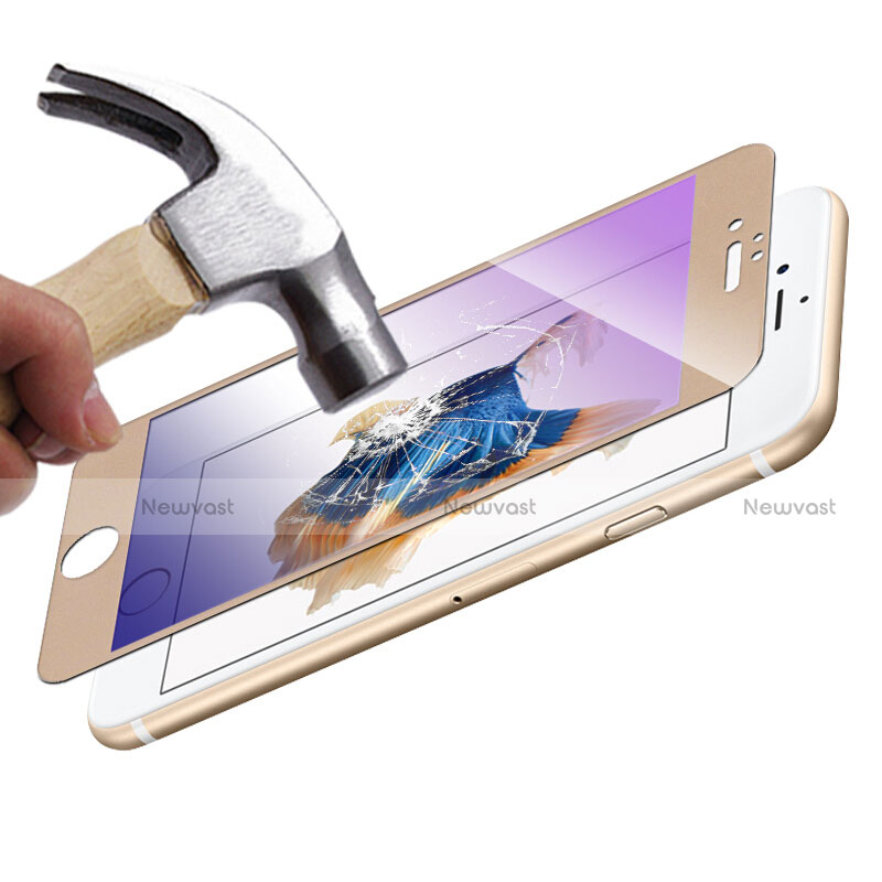 Ultra Clear Full Screen Protector Tempered Glass F05 for Apple iPhone 6 Gold