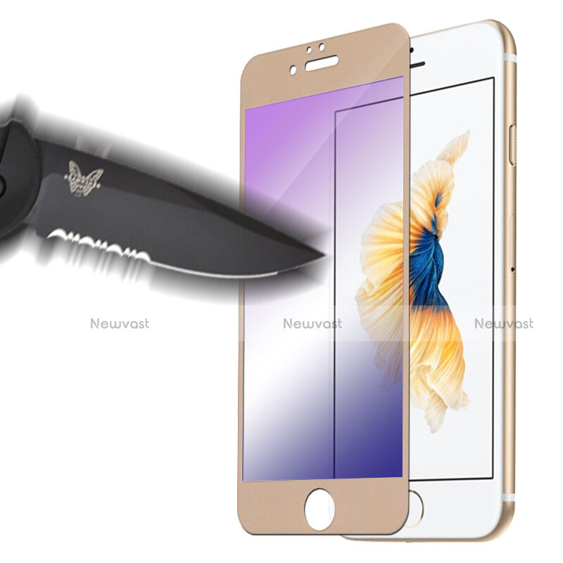 Ultra Clear Full Screen Protector Tempered Glass F05 for Apple iPhone 6 Plus Gold