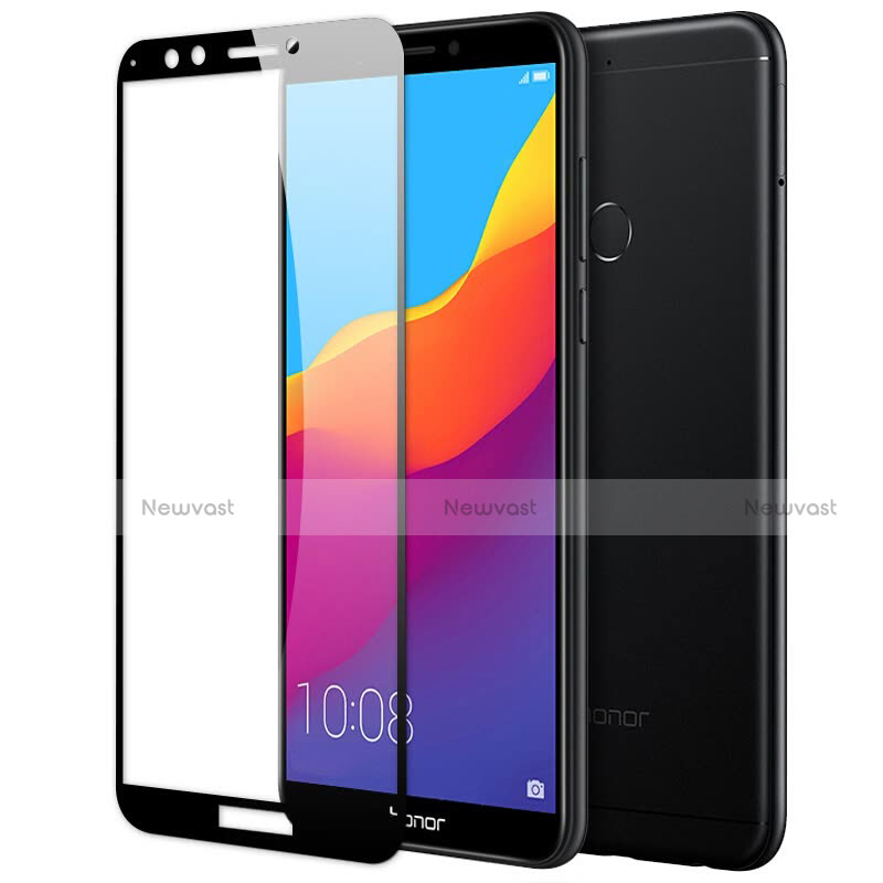 Ultra Clear Full Screen Protector Tempered Glass F05 for Huawei Enjoy 8 Black