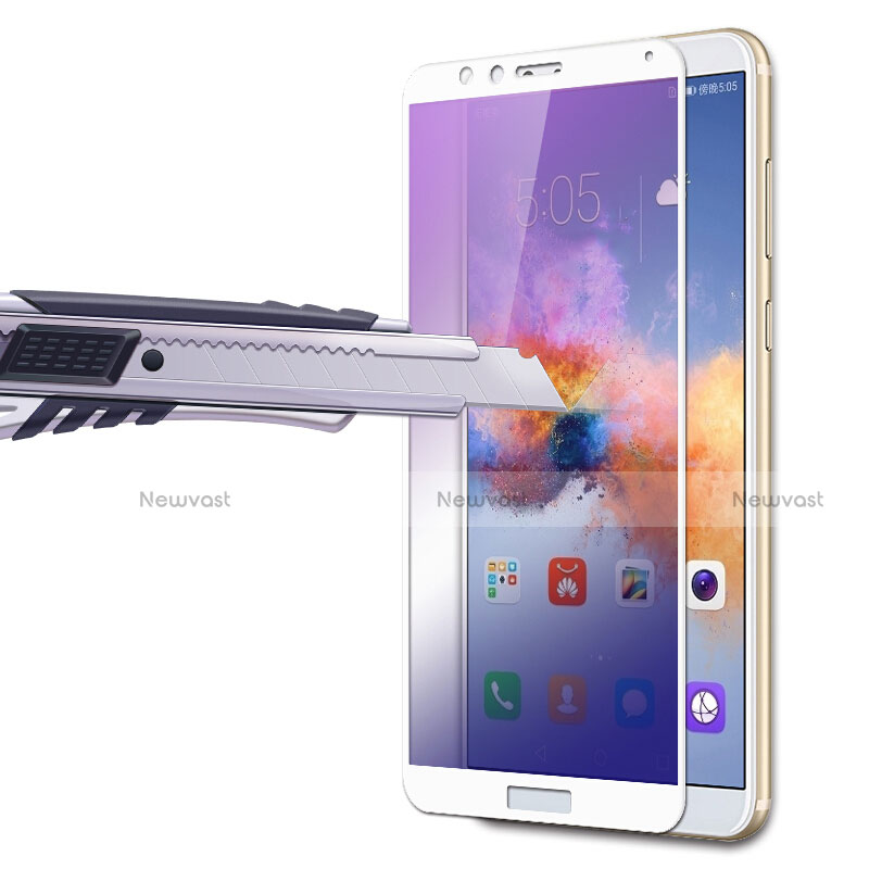 Ultra Clear Full Screen Protector Tempered Glass F05 for Huawei Honor 7X White