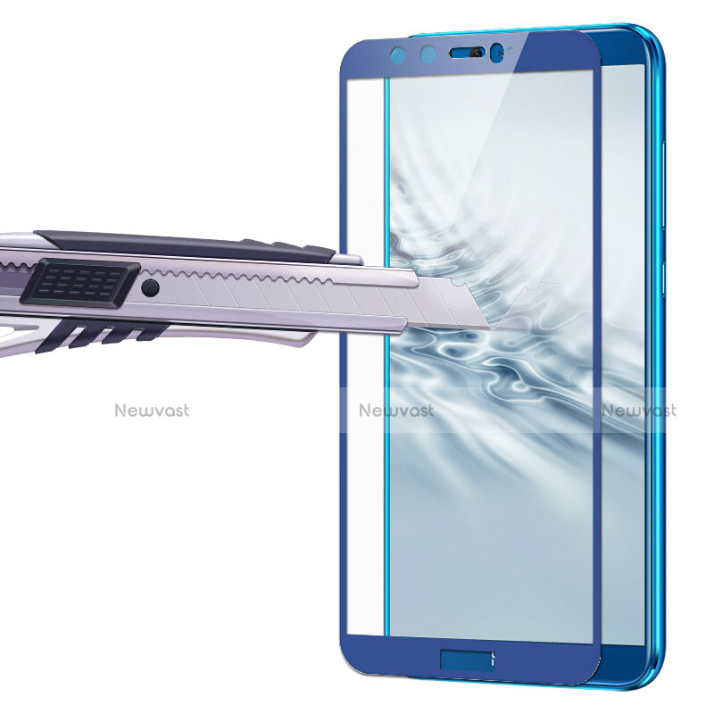 Ultra Clear Full Screen Protector Tempered Glass F05 for Huawei Honor 9 Lite Blue