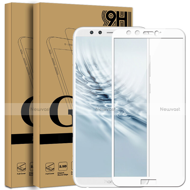 Ultra Clear Full Screen Protector Tempered Glass F05 for Huawei Honor 9 Lite White