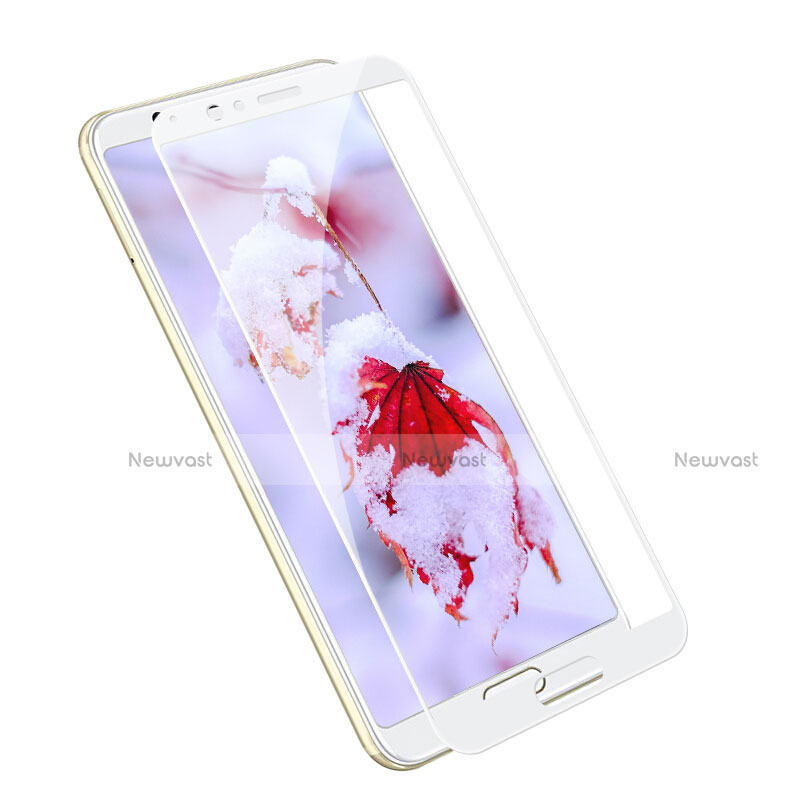 Ultra Clear Full Screen Protector Tempered Glass F05 for Huawei Honor V10 White