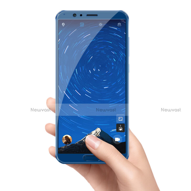 Ultra Clear Full Screen Protector Tempered Glass F05 for Huawei Honor View 10 Blue