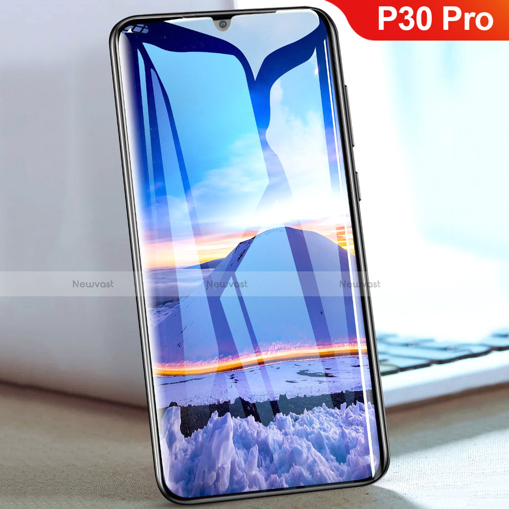 Ultra Clear Full Screen Protector Tempered Glass F05 for Huawei P30 Pro Black