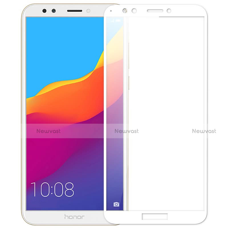 Ultra Clear Full Screen Protector Tempered Glass F05 for Huawei Y7 (2018) White