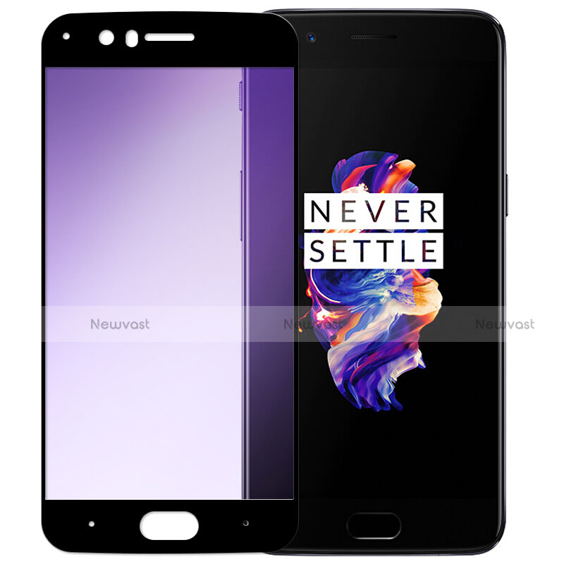 Ultra Clear Full Screen Protector Tempered Glass F05 for OnePlus 5 Black