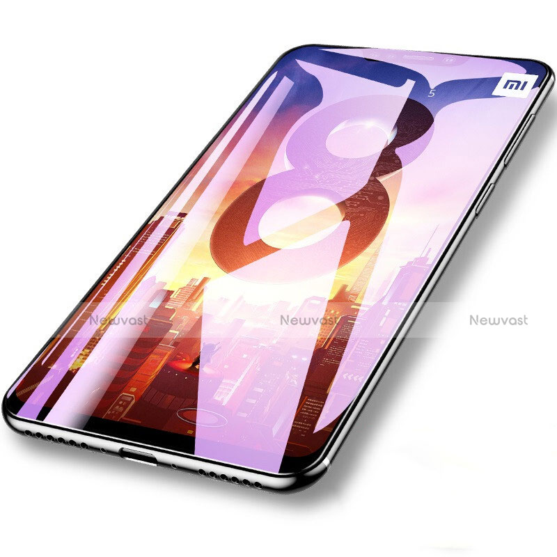 Ultra Clear Full Screen Protector Tempered Glass F05 for Xiaomi Mi 8 Black